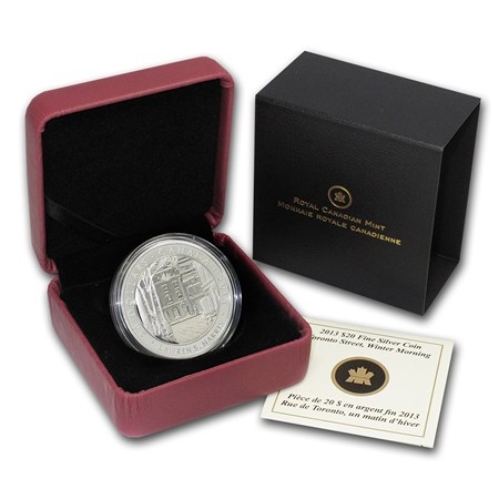 2013 $20 Silver Proof Coin – Lawren S Harris - Winter Morning